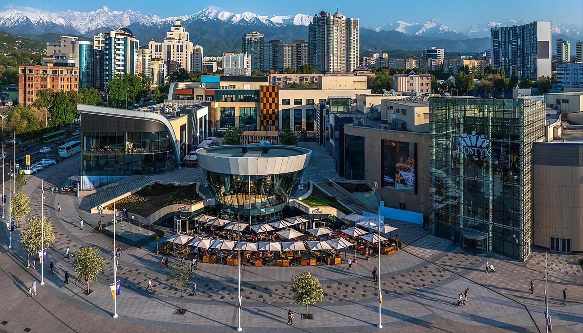 Nadezhda Apartments In Touristic Area, On The Dostyk Avenue 89 อัลมาตี ภายนอก รูปภาพ